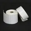 Papel Sintético Etiqueta Autoadhesiva Impresión de Código de Barras PP Etiqueta Impermeable Larga Duración en Blanco Número de Producto Etiqueta en Rollo