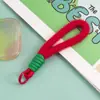 Novo Lanyard Curto Colorido de Pelúcia para Celular Pingente de Boneca Chaveiro Decoração de Bolsa Capa de Celular Acessórios Fábrica