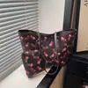 Bolso Tote de Verano de Gran Capacidad de Alta Gama para Viajes Diarios para Mujer 2026 Nuevo Lindo Bolso de Hombro de Cuero Estampado