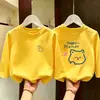 Camiseta de manga larga para niña, algodón puro, nueva y elegante camiseta de otoño para niños 2026, camiseta básica de otoño para niña pequeña