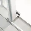 Venta Directa de Cabinas de Ducha Dobles Deslizables de Línea Recta con Separación Seca y Húmeda, Mamparas de Baño, Puertas Correderas de Cristal Templado para Baños de Hotel