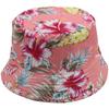 Novo Chapéu de Pescador Estampado Transfronteiriço para Homens e Mulheres, Chapéu Casual de Aba Larga, Chapéu Bacia, Estampa Floral, Chapéu de Proteção Solar para Exterior