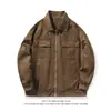 2025 Novo Casaco Jaqueta Casual Masculina plus size Marca da Moda Tendência Simples Solto plus size Jaqueta de Lapela para Homens