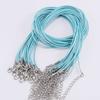 Accesorios para Joyería DIY Cordón Collar de Cordón Cordón Encerado Redondo de 1.5-2 mm Cordón Encerado de Colores Cuerda Gargantilla Cordón para Colgante