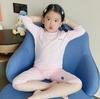 Conjunto de pijama de verano para niños, nuevo, ropa para el hogar para niños y niñas, manga siete cuartos, ropa para niños y ropa para niños con aire acondicionado