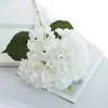Flor Artificial de Hortensia Grande de Tela de Seda de 60 cm con 156 Piezas de Flores para Decoración del Hogar y del Hotel, Arreglos Florales, Decoraciones de Boda, Flores Artificiales