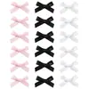 AliExpress Fita Nova Multicolorida 4,5cm terno Laço Mini Presilha Pequena Cabelo Menina Clipe Lateral Cabelo 4278