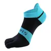 Calcetines de Cinco Dedos para Hombre, Calcetines Deportivos de Algodón de Cinco Dedos, Estilo Delgado de Verano, Separados por Dedos, Venta al por Mayor