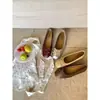 Sapatos Rasos Mary Jane Quadrados com Laço Estilo Retrô Francês Primavera 2026 Solado Macio Confortáveis Versáteis