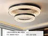 Lámpara de Techo Circular de Lujo Ligero con Pantalla de Resina de Grietas de Hielo, Luz de Techo LED, Disponible en Capa Única o Doble, Adecuada para Dormitorio y Sala de Estar