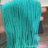 Turquesa Verde Clorita 3mm Acessórios DIY Pulseira Trançada Feita à Mão Colar Contas de Oração Budista Acessórios para Pulseira Contas Espaçadoras