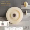 Roda de picador de capim roda de máquina de milho rodas de carrinho pequeno rodas de pulverizador rodas de nylon sem rolamento 75-180