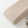Medias Blancas Adelgazantes de Rayas Verticales Estilo Japonés para Otoño e Invierno, Medias Color Blanco Leche, Acolchadas con Terciopelo, Medias Base para Piernas Bonitas para Mujer