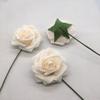 Flor de rosa de PE de simulación de 8 cm directa de fábrica, flor de espuma, flor artificial falsa, regalo para el Día de la Madre, decoración del hogar, flor de simulación