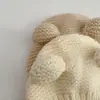 Gorro de Invierno Estilo Coreano para Bebé Otoño e Invierno Lindo Gorro con Protección para las Orejas para Niños y Niñas Bebé de un Año Gorro de Lana Tejida Moderno