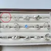Anillo liso de estilo coreano, irregular, de plata de ley 925, combinable con todo, diseño de estilo nicho para mujer, anillo combinado resistente a la decoloración.