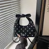 Bolsa de Bolinhas Exclusiva e Moderna para Mulheres, Nova Moda 2026 Versátil Bolsa Transversal, Mini Bolsa de Mão, Bolsa Croissant