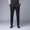 Pantalones colgantes para hombre, de primavera y verano, finos, de marca, de moda, de talla grande, holgados, de pierna recta, de pierna ancha, deportivos, informales.
