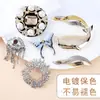 Broche de cheongsam, herramienta para ceñir la cintura, pasador para ceñir la cintura, broche anti-exposición, broche de corsage, accesorio, broche de cierre con forma única