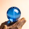 7A Cristal Aquamarina Tipo Gelo Contas Soltas Pulseira DIY Feita à Mão Colar Fabricante Atacado Contas para Pulseira Azul Diabo