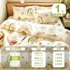 Buddy High Hotel Sábanas Desechables para Cama, Fundas de Edredón, Fundas de Almohada y Fundas de Edredón, Juego de Cuatro Piezas para Viaje, Doble Barrera contra la Suciedad Engrosada