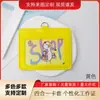 Portatarjetas de Identificación de Estudiante con Autobús de Colores Porta Insignias con Múltiples Ranuras para Tarjetas de Dibujos Animados Porta Tarjeta de Recogida Porta Tarjetas de Identificación Correa para el Cuello con Cuerda Larga
