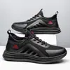 Envío Transfronterizo Zapatos Casuales Cómodos Ligeros para Hombre con Suela Suave, Zapatos Deportivos de Moda Antideslizantes Resistentes a la Suciedad de Suela Plana Delgada, Caña Baja