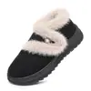Zapatos Casuales de Invierno Nuevos para Mujer con Terciopelo Grueso Zapatos de Algodón Casuales Zapatos de Tela del Viejo Pekín Suela Suave Cálidos Versátiles Zapatos para Mamá