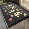 Felpudo de Entrada, Felpudo Elástico para la Entrada Principal de la Villa, Alfombra de Entrada para Exteriores del Hogar, Felpudo Antideslizante para Raspar la Suciedad para Fuera de la Puerta