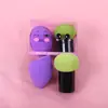 Creativo Lindo Bola Molienda Calabaza Gotas de Agua Forma Especial Huevo de Belleza Set Doble Uso Seco y Húmedo Huevo de Maquillaje Color Herramienta de Maquillaje Belleza