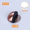 Tapón Magnético Silencioso para Puerta de Vidrio con Forma de Tortuga de Acero Inoxidable, Tapón de Puerta Semicircular de Doble Uso sin Taladro, Bloqueador de Puerta Engrosado Anticolisión