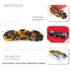 Moda Clip para el cabello de ácido acético europeo y americano clip de resorte Joker mármol accesorios para el cabello de leopardo chica ins corazón al por mayor