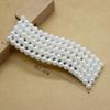 Horquilla de Perlas para Celebridades de Internet Japón y Corea del Sur insBB Pin de una Palabra Mismo Estilo que Lin Xiaozhai Flequillo Pin Lateral Accesorios Explosivos Transfronterizos