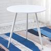 Mesa Redonda Pequeña para el Hogar Eames Madera Maciza Nórdica Simple Balcón Mesa Redonda Pequeña Silla Tienda de Café Leche Té Negociar Recepción