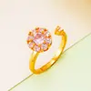 Traje de collar giratorio de oro de imitación de lujo ligero de 18 quilates simple para combinar con todo, anillo de celebridad de internet para novia, joyería de cadena para clavícula