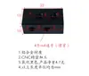 Conector de barra colectora de aluminio de tira larga de 4 orificios M4 M3 junta flexible acoplamiento puente marco junta adaptador de fijación de máquina