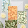 Hk050 Padrão Retrô William Morris Cartão de Cumprimentos para Adultos e Crianças Pacote com Envelope de Cartão de Cumprimentos Desenho Animado