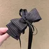 Pinza grande para el pelo estilo coreano para mujer, pinza banana para coleta alta, suave y elegante, lindo accesorio para el cabello