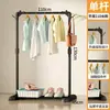 Secador de Roupas Móvel de Chão para Varanda Externa com Hastes Duplas, Cabideiro Zc para Quarto
