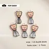 Lindos Utensilios de Cocina Pequeños, Cuchara, Batidor de Huevos, Espátula, Colgante, Collar, Pendientes, Cadena para Teléfono Hecha a Mano con Cuentas DIY, Accesorios para Colgar en Bolsos