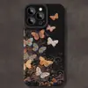Borboleta Colorida Adequada para Iphone17 Simples 16Pro/15 Capa de Celular Apple 14Promax Novo 13