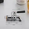 Grifo de barril de aislamiento interruptor accesorios universales flor de loto ciruela Venus 3 puntos barril de té de leche 4 puntos tipo prensa barril de leche de soja
