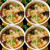 [Compra 8 Cajas, Llévate 8 Cajas Gratis] Fideos de Sopa Ácida, Hojas, Camarones y Algas Marinas, Desayuno y Snacks de Medianoche Instantáneos para Preparar con Agua Caliente, una Caja Entera al Por Mayor
