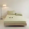 Lençol de Elástico Planeta Sono Profundo Protetor de Colchão Lençol de Elástico de Algodão Malha Cobertura de Cama com Elástico 360 Full Wrap Confortável e Amigável à Pele