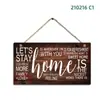 Ventas Directas de Fábrica de Etiquetas de Precio de Madera, Letreros, Letreros de Pared de Madera, Decoraciones de Entrada para Tiendas y Bares