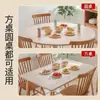 Mantel Desechable Engrosado con Cordón para Restaurantes, Puestos de Comida, Banquetes, Camping y Uso Doméstico, Universal para Mesas Cuadradas, Cubierta de Mesa Sin Lavado
