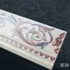 Zoclo de Piso de Porcelana Completa 100x800 Estilo Antiguo Rodapié Zoclo de Sala de Estar Azulejo de Piso de Dormitorio Línea Decorativa