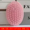 Peine de masaje con agarre de goma, disponible en varios tamaños y colores, peine para peinar el cabello, peine de masaje, peine con base de aire y almohadillas hechas a medida del fabricante
