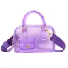 Moda Europea y Americana 2026 Verano Bolso de Gelatina Moda Bolso de Hombro Cruzado Versátil Bolso de Mano Color Macarrón para Mujeres