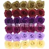 Atacado do Fabricante Rosa Azul Dourado Encantadora Cristal Artificial Flor de Rosa 520 Dia dos Namorados Chinês Flor Artificial Decoração de Casamento